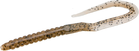 Zoom Bait 001-13 6-Inch U-Tale Worm in Pumpkin Color