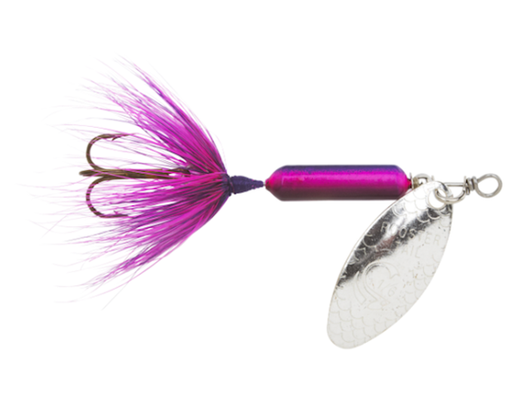 Yakima Rooster Tails 208 1/8 Tequila Sunrise | Durable Fishing Lure for Freshwater and Saltwater Fishing