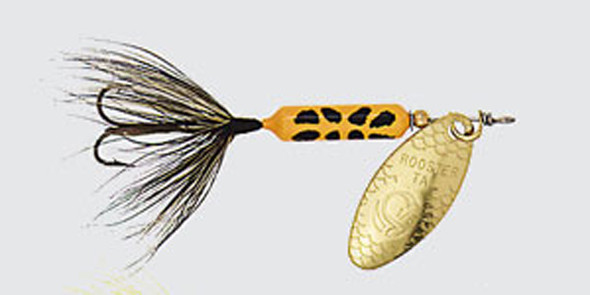 YAKIMA ROOSTER TAIL 1/16 Yellow C'Dog - Model 206