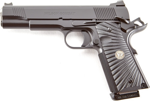 Wilson Combat CQB-FS-9A 9mm Semi-Auto Pistol with 5-inch Barrel and Fiber Optic Sights
