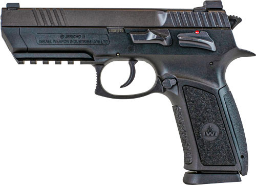 IWI Jericho 941 Enhanced 9mm Luger Semi-Auto Pistol with Adjustable Sights and 16-Round Capacity