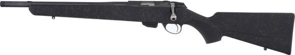 Tikka T1X Left Hand 17HMR Sporting Rifle with 16-inch Barrel and Synthetic Orange Stock