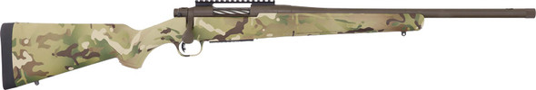 Mossberg Patriot Carbine 300 Win Mag Youth Sporting Rifle with Fluted Bolt and Camouflage Stock