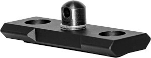Grovtec GTSW240 M-Lok Bipod Stud Mount for AR-15 Rifles, 2.3 Inch Aluminum Black