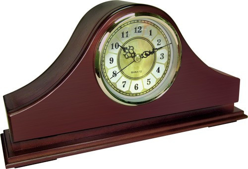 PSP Products Concealment Mantle Clock with Hidden Gun Storage and Quartz Movement