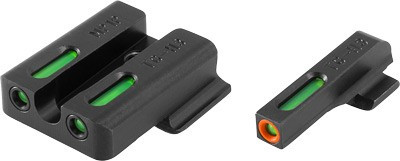 Truglo S&W M&P Fixed Tritium and Fiber Optic Sight Set – Model TG13MP1PC