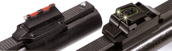 Williams Gunsight Co. Universal Vent Rib Shotgun Sight Set - Adjustable Aluminum & Fiber Optic