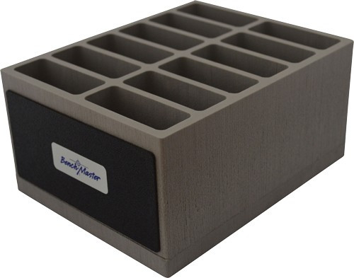 Altus Brands Benchmaster 12-Unit AR-15 Magazine Organizer with Foam Insert