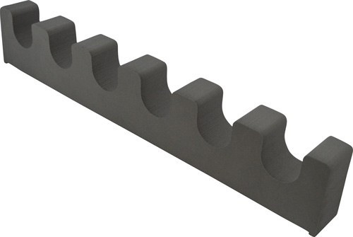 Altus Brands BenchMaster Weapon Rack Six - 6 Gun Rifle Rest with High Resiliency and Shock Absorption