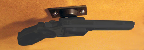 PSP Products Quick Draw Gun Magnet - Conceal Your Handgun Under Desk, Shelf, Door or Wall