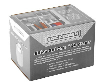Lockdown Silica Gel 750g - Moisture Absorber for Firearms Storage