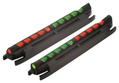 Hiviz TO300 Shotgun Front Sight with Fiber Optic LitePipes for Ribbed Shotguns