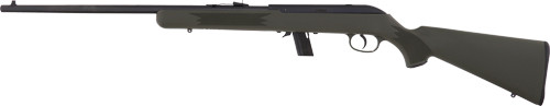 Savage 64F .22LR Semi-Automatic Sporting Rifle with 21-Inch Blued Barrel and Green Synthetic Stock
