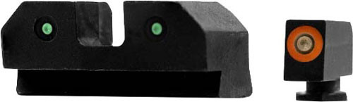 XS Sight Systems R3D Night Sights for SIG P Series and More - Green Tritium, Steel Construction, Easy Install