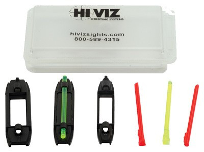 Hiviz Bird Buster Shotgun Sight BB2005 for Ventilated Ribs with Interchangeable Fiber Optic Frames