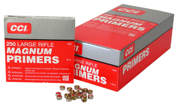 CCI Primers 250 Large Rifle - Magnum Primer for High-Capacity Cases