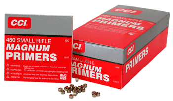 CCI Primers 450 Small Rifle Magnum Primer Part Number 17