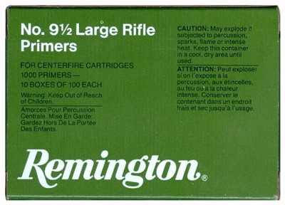 Remington PRIMERS Large Rifle Part #22608 – Reliable Ignition for Precision Shooting
