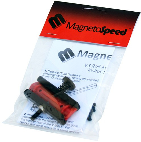 MagnetoSpeed V3 Rail Adapter for Pistols and Short-Barreled Rifles