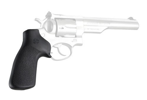 Hogue Rubber Grip for Ruger GP100 and Super Redhawk – Black Matte, Part #80010