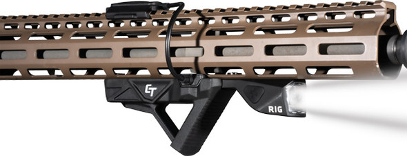 Crimson Trace Tactical Light with Integral Laser – Universal Rail Mount, 400 Lumens