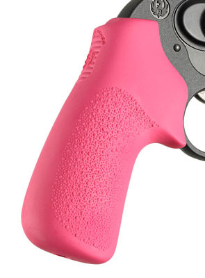 Hogue Tamer Rubber Grip for Ruger LCR and LCRx - Pink