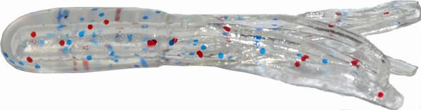 GSM Fishing 15CRTU-24 1.5-Inch Crappie Tube with 10-Bag Firecracker Bait