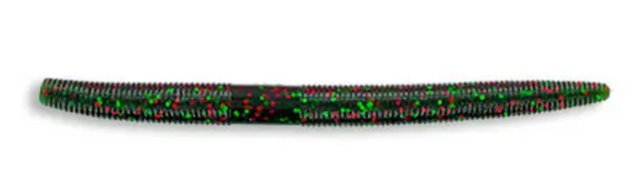 GSM Fishing YAMA 5-inch Senko Watermelon with Red & Green Flake (10 Pack)