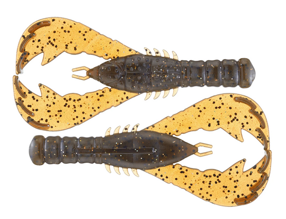 GSM Fishing 4-inch Yama Craw / Green Pumpkin Magic Soft Plastic Lure (6 Pack)