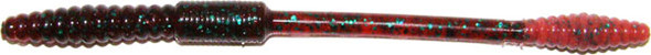 GSM Fishing BB Squirrel Tail Worm 6-Inch Redbug – 10 Pack