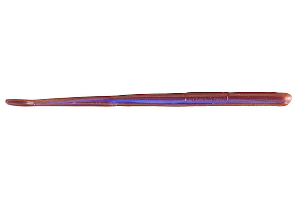 GSM Fishing Robo 6-inch Straight Tail Worm - 10 Pack for Freshwater and Saltwater Fishing