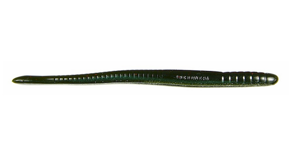 GSM Fishing Robo 4.5-Inch Fat Worm, 8-Pack in Neon Green Pumpkin