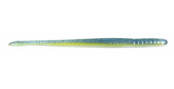 GSM Fishing Robo 6-inch Fat Worm Soft Bait - 8 Pack, SXE Shad Style