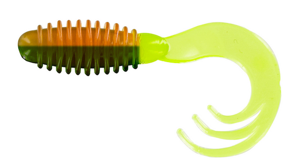 GSM Fishing BB 2-Inch Ring Triple Tip Grub Crawdad - Pack of 10