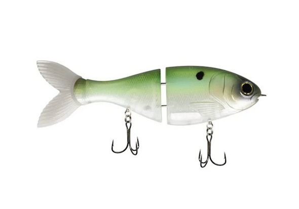 GSM Fishing Bucca Trick Shad 6" 1-5/8" Kiwi - Versatile Soft Bait for Freshwater and Saltwater Fishing