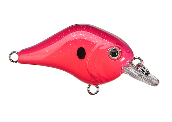 GSM Fishing GNAT Tiny Crank 1/8 oz Pink Pearlescent Lure - BLF-GN18-803