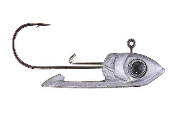 GSM Fishing Buckeye Scope Head 3/8 oz Unpainted (3 Pack) – Durable Fishing Tackle Accessory