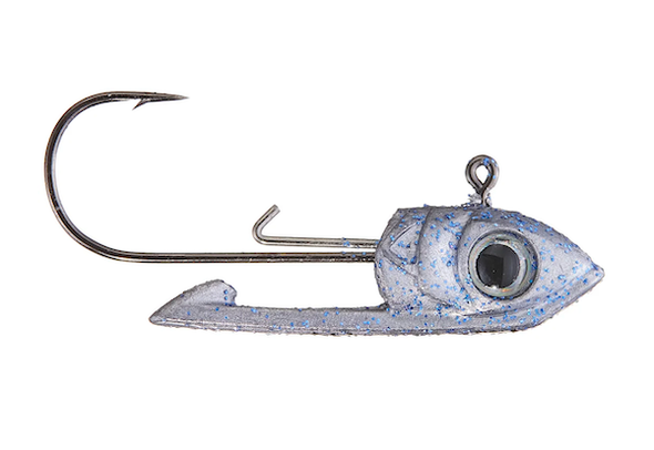 GSM Fishing Buckeye Scope Head 1/2 oz. Blue Glimmer (3 Pack) - Part Number BEL-BSH12-512-3