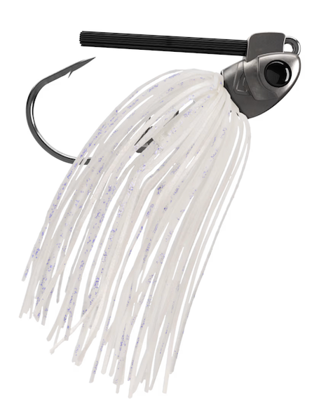 GSM Fishing Brush Panda Heavy Cover Swim Jig 1/2 oz. Blue Glimmer