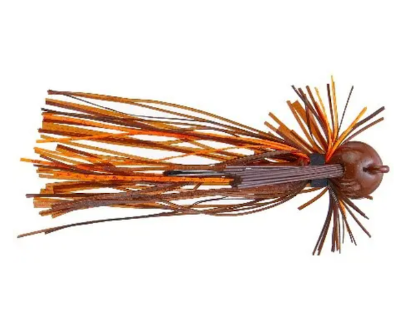 GSM Fishing 1/2 oz Brown OG Ballin' Out Jig - Heavy Duty Tackle for Saltwater & Freshwater Fishing