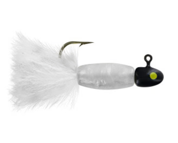 GSM Fishing 1.5 inch Lindner Panfish Special Pearl, 5-Pack (Part #BBB-15LINDJ1-01)