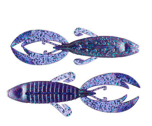 GSM Fishing 4" Rojas Fight Frog JuneBug Red Flake Lure - 7 Pack