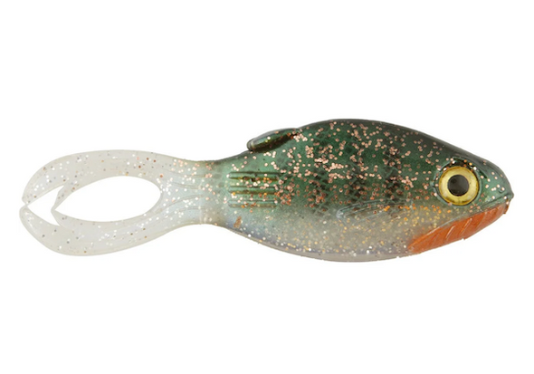 GSM Fishing 3.5-inch Warmouth / Green Bluegill Soft Baits (4-Pack)