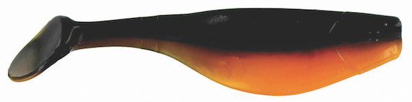 GSM Fishing 4" Silver Shad Lures - Pack of 10