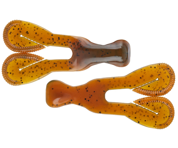 GSM Fishing 3.5" ScentSation RamTail Alabama CRAW (6 Pack) - Effective Soft Plastic Lure for Bass Fishing