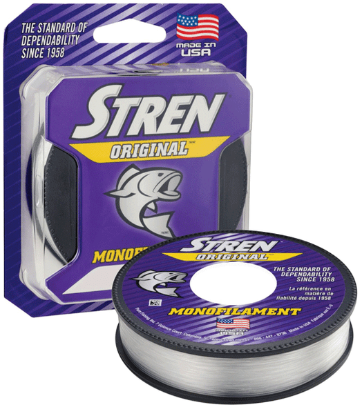 Berkley Stren Original Clear Blue Monofilament Fishing Line, 6 lb Test, 100 yards – Part SOPS6-26