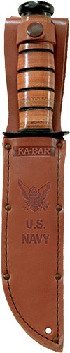 Ka-Bar Knives Full-Size US Navy Straight Edge Fixed Blade Knife (Part #212253)