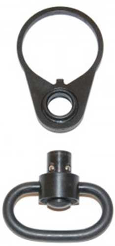 Guntec USA QD Single Point Sling with Ambidextrous Swivel – Black, Part #QD-EGG-SWIVEL