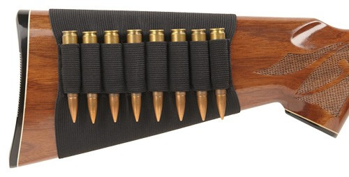 Bulldog WBSR Rifle Buttstock Cartridge Sleeve with 8-Cartridge Capacity
