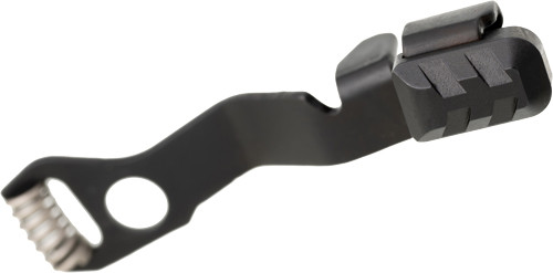 Tyrant CNC Extended Slide Release Stop for Glock 42, 43, 43X, and 48 – Black (Part TSGSTOP48BLACK)